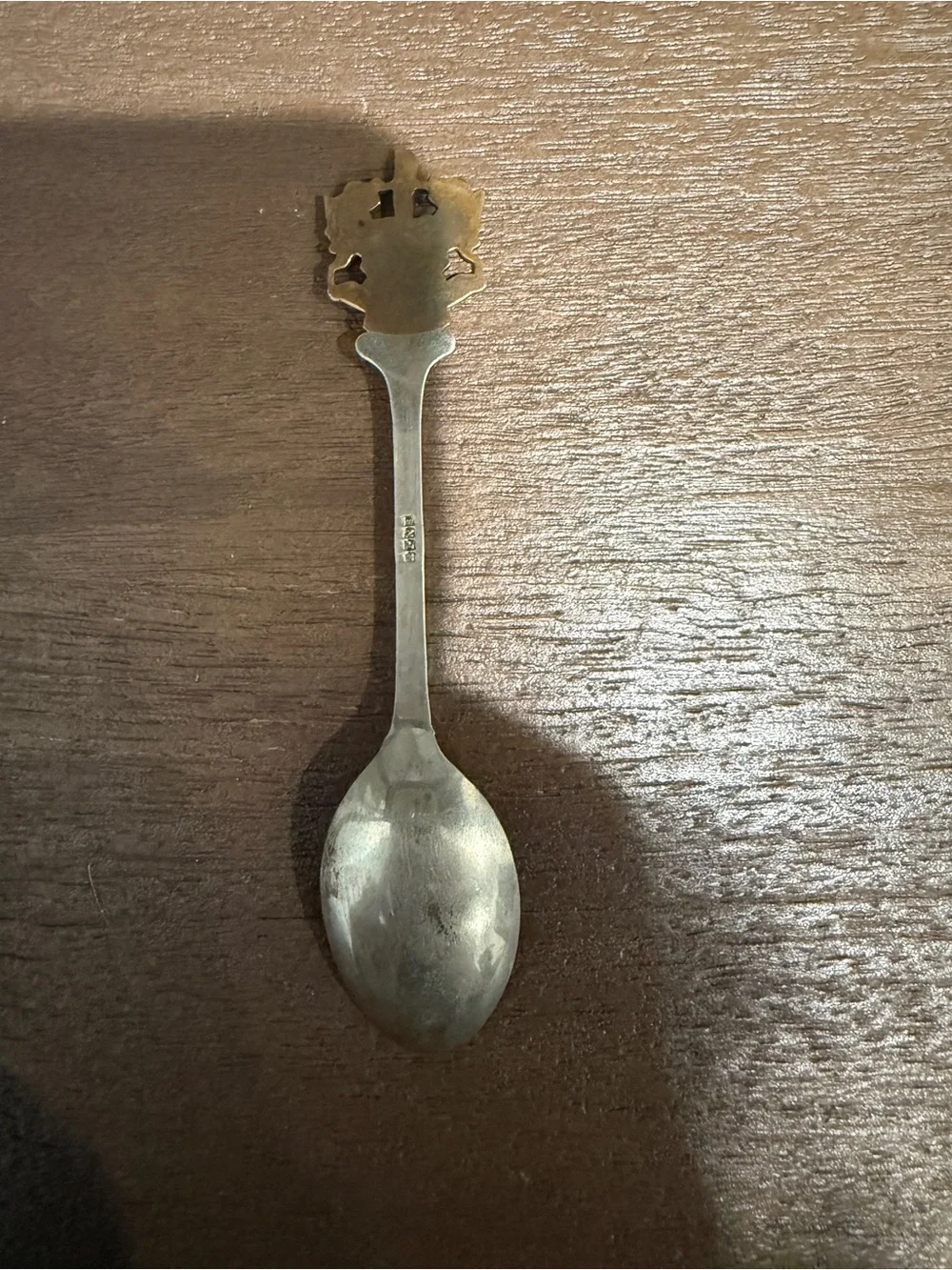 London Crest Decorative Silver-Tone Collectible Spoon